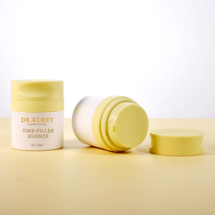 Metal-free Refillable Airless Cosmetic Jar (BA-037T-50BZ)